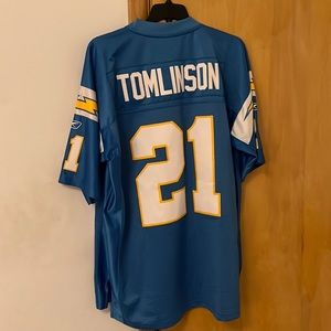 Reebok/NFL Equipment authentic LaDainian Tomlinson #21 Chargers jersey.